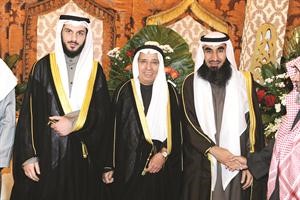 ابراهيم البغلي يبارك للمعرس ووالده﻿