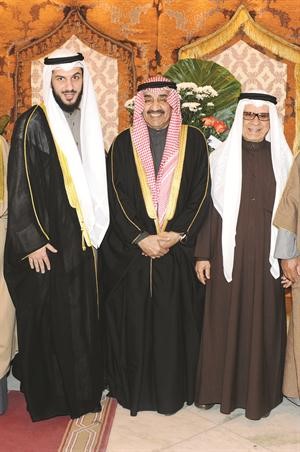 جاسم الخرافي وفهد المعجل يباركان﻿