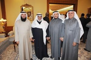 عبدالله الرومي وشريدة المعوشرجي وعادل الصرعاوي وعلام الكندري بديوان الخرافي