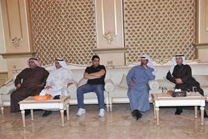 مجموعة من الرياضيين في ديوان الشحومي﻿