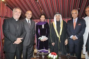 جانب من حفل استقبال سفارتنا في دلهي﻿