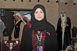 نوال الشمري في مركز الحرفي التراثي﻿