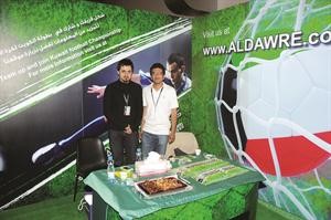 طلال الغديري ومحمد القطان في Al Ddawrecom﻿
