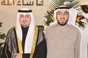 اسامة الشاهين مع المعرس هاشم الهاشمي﻿