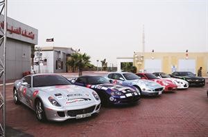 «متحف السيارات» يرعى فريق «رود رش» المشارك بسباقات «السبور» على حلبة البحرين