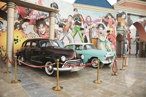 تاريخ السيارات القديمة في مجمع سليل الجهراء