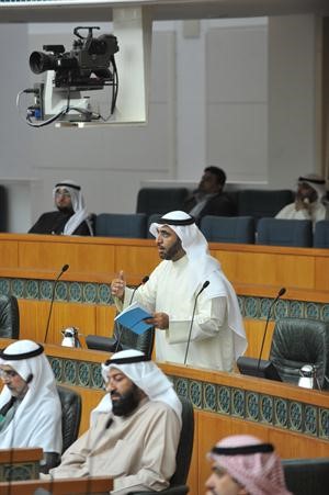محمد الدلال متحدثا