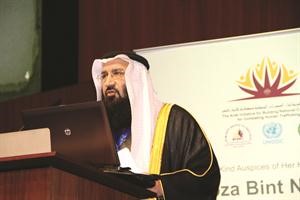 دبسام الشطي يلقي كلمة