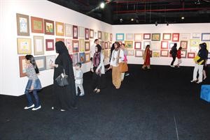 جانب من المعرض	اسامة ابوعطية﻿