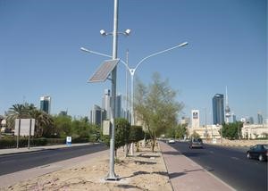 احد اجهزة المراقبة بعد اكتمال تركيبه
