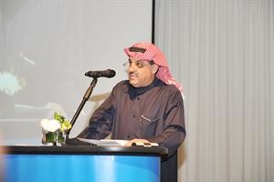 جاسم صفر يلقي كلمته خلال الحفل﻿