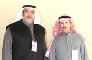 عبيد العصيمي الى جانب ممحمد الغربة