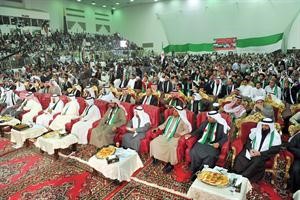 جانب من ندوة الرابطة الخليجية للتضامن مع الشعب السوري	سعود سالم﻿