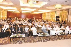 جانب من الحضور الكبير في ملتقى الموارد البشرية الثالث﻿