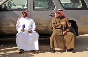 الشيخ صباح الناصر يتابع المسابقات
