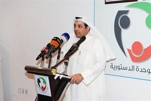 يعقوب الصانع مخاطبا الحضور