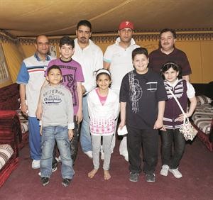 الزميل عامر المصري ومحمد شوقي ووائل يحيى واحمد خلف محمد ماهر