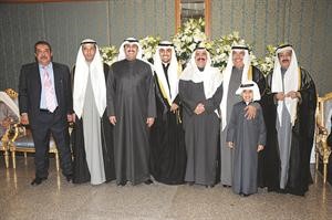يعقوب الخرافي ويوسف الخرافي يباركان
