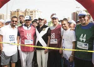عصام الصقر والشيخ احمد العبدالله ودمرزوق البدر ومازن الناهض والزميلان عمر العثمان وجاسم العبوه في مقدمة المتسابقين