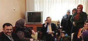 اردوغان في ضيافة عائلة تركية﻿