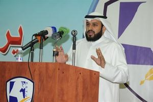 عبدالله فهاد متحدثا﻿