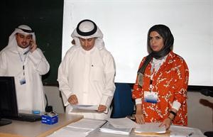 دعلي النامي خلال اللقاء