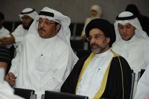 النائب سيد حسين القلاف حضر ختام المؤتمر هاني الشمري