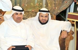 دمحمد الهطلاني خلال حفل التكريم
