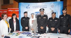 الفريق الشيخ احمد النواف ود عبدالرضا اسيري في جناح الداخلية﻿