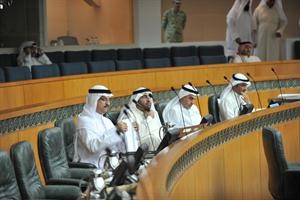 شايع الشايع ومحمد الدلال ودعبدالله الطريجي ومرزوق الغانم﻿