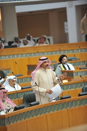 الشيخ صباح الخالد متحدثا﻿
