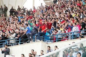 تشجيع رائع في المدرجات