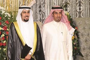 المعرس مع خاله خالد الطامي
