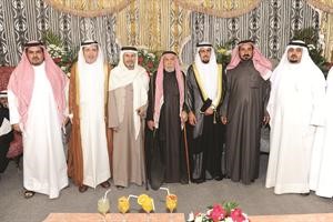فهيد العجمي وراشد المشهور وحسين المبخوت وجابر الكردي يباركون
