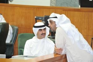 الشيخ محمد العبدالله والشيخ ثامر الجابر﻿