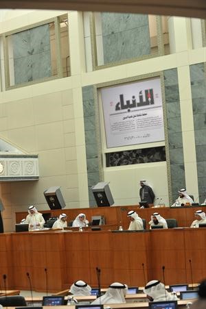 الانباء حاضرة في قاعة عبدالله السالم﻿
