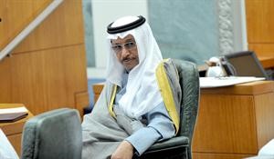 سمو رئيس الوزراء الشيخ جابر المبارك خلال الجلسة﻿