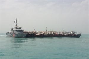 اللنچات العراقية سلمت للسلطات العراقية﻿