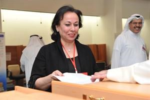  ووفاء القطامي مدلية بصوتها﻿