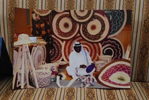 مجموعة من الاعمال اليدوية للخوص