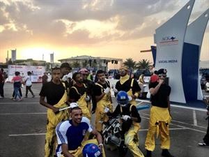مجموعة من المشاركين في المعرض