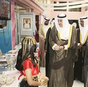 وخلال جولة في المعرض﻿