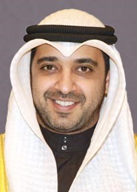 وزير الاعلام الشيخ محمد العبدالله