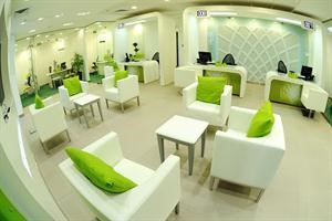 فرع بنك وربة من الداخل
