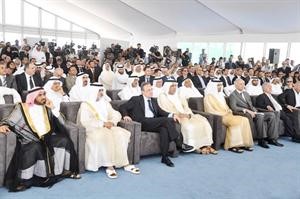 حضور كثيف في افتتاح مشروع جزيرة ومنتجع ريال مدريد
