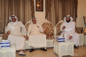دفيصل المسلم وعبدالعزيز الابراهيم وفيصل اليحيى بديوان المسلم﻿