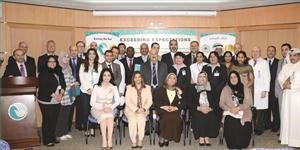 فريق المواساة الجديد ولقطة تذكارية بمناسبة نيل الاعتماد الدولي الكندي بالدرجة البلاتينية