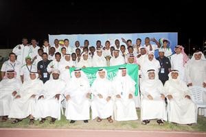 المنتخب السعودي بطل الدورة﻿