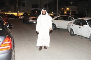 فلاح الصواغ قبل دخوله الاجتماع﻿