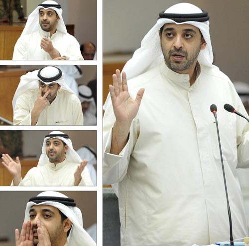 الشيخ محمد العبدالله يرد على محاور استجواب القلاف